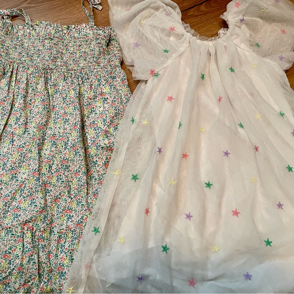 Gap Floral and Starry Kids Dress Set